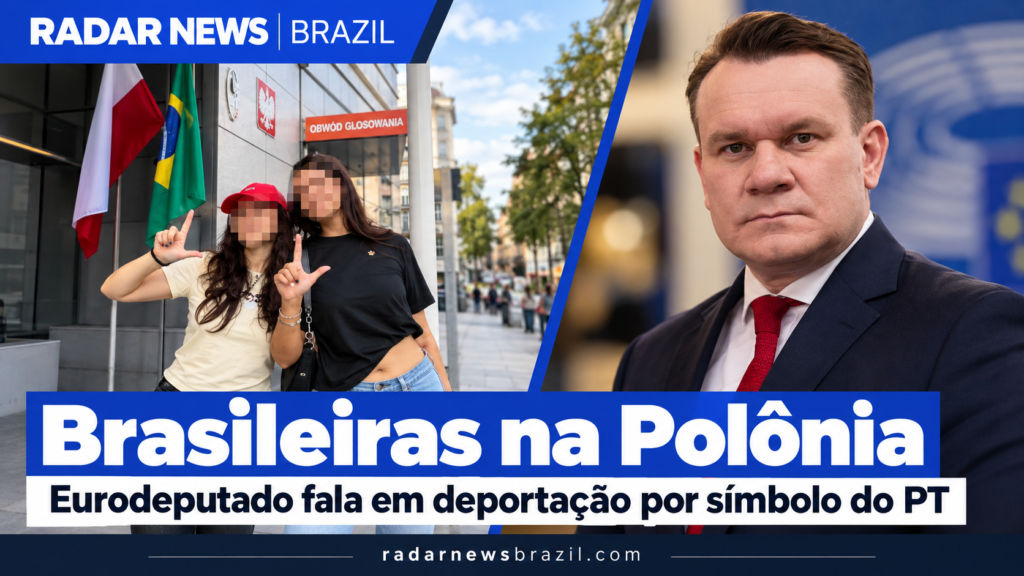 Brasileiras na Polônia: eurodeputado fala em deportação por símbolo do PT